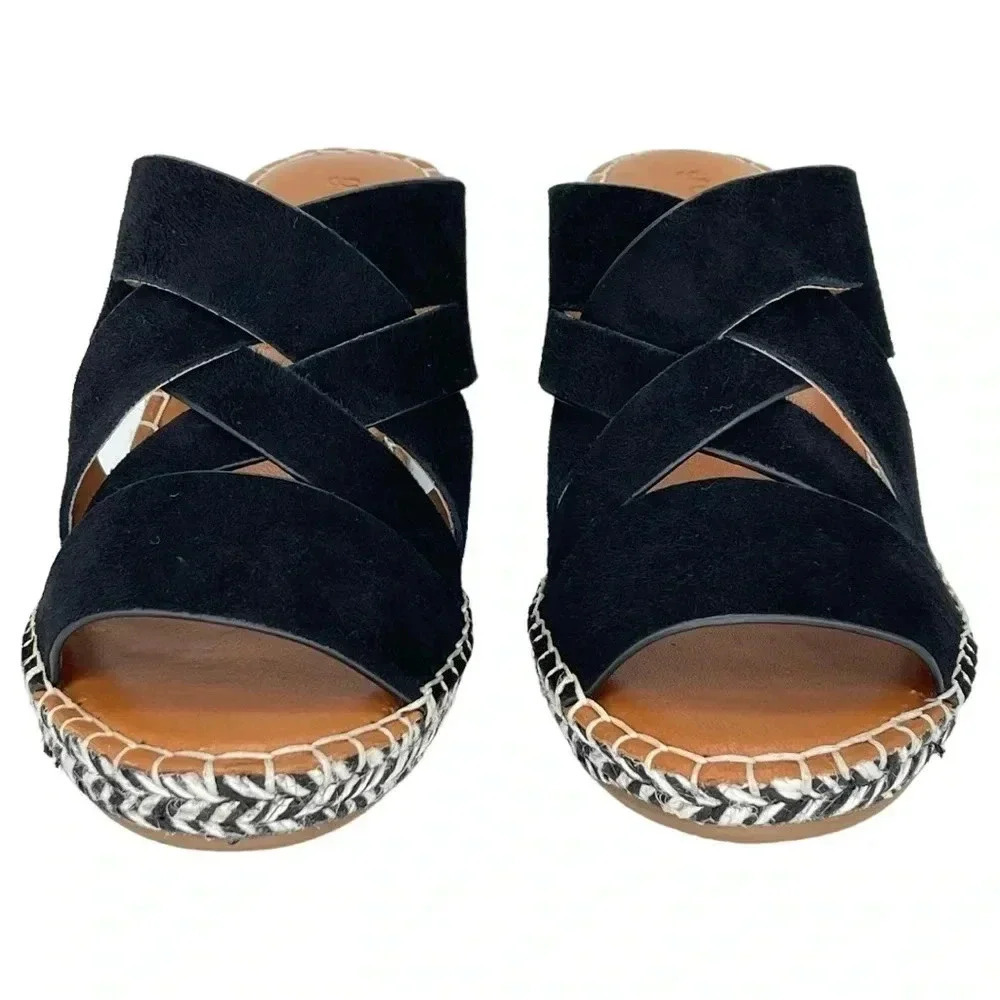 Gentle Souls Charli Strappy Leather Womens Wedge Sandals Size 7.5M NWOB - Picture 8 of 15